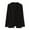 Black, variant on Baberdicy Women's Solid Color V-Neck Knit Cardigan, Lightweight Long Sleeve Open Front Fall Sweater , Solid Knit Cardigan, Fall Open-Front Sweater, Casual Layer Black L