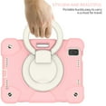 thumbnail image 6 of SaniMore for iPad Mini 6th Generation 8.3" Case with Pencil Holder, 3-Layer Protection Cover Built-in Shoulder & Handle Strap & Kickstand Military Grade Shockproof Protective Shell, Pink, 6 of 8