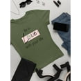 thumbnail image 3 of Be In Love With Your Life T-Shirt Women -Image by Shutterstock, Female 4X-Large, 3 of 4