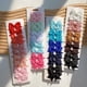 thumbnail image 2 of Pinzas para el pelo con lazo para niña, accesorios para el cabello con lazo hecho a mano, MiNi pasadores de 1,9 pulgadas, 10 unidades/juego, 2 of 4