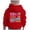 Red, variant on Little Girl Hoodies Casual Loose Cute Print Long Sleeve Hoodie Outfits Size 5-6T ,Pink