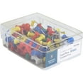 thumbnail image 5 of (2 pack) Business Source, BSN81001, 1/2" Head Push Pins, 100 / Box, Assorted, 5 of 7