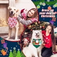 thumbnail image 3 of Bandanas para perros Newwiee, 200 unidades, ajustables, navideñas, 64 x 43 cm, 3 of 6