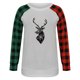 thumbnail image 4 of ICHUANYI Liquidación Moda Mujer Cuello redondo Camiseta de manga larga Estampado Blusa suelta Tops ICHUANYI WER202308230236, 4 of 5