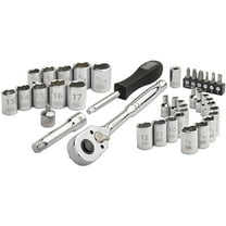 BLACK DECKER Socket Set, 40-Piece