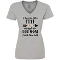 thumbnail image 3 of Inktastic I Have 2 Titles Titi and Dog Mom I Rock Them Both Women's V-Neck T-Shirt, 3 of 5