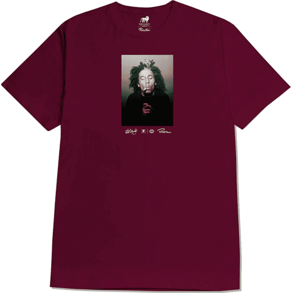 Primitive Skateboarding Kaya Short Sleeve T-Shirt Burgundy, Small, Men's