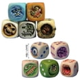 thumbnail image 3 of Devil Dices Halloween Decor Resin 3x3x3cm For Family Gathering Indoor Display, 3 of 9