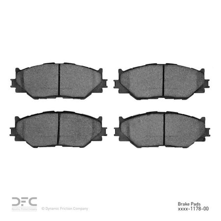 Dynamic 1311-1178-00 DFC 3000 Semi-metallic Brake Pads