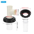 thumbnail image 2 of Unique Bargains 165 mm IBC Lid Filter Cover 3-Way Plastic Rainwater, 2 Pack Tote Cover with Filter, 2 of 6