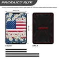 thumbnail image 3 of Yuyamidu Daisy RV Door Window Shade Cover American Flag RV Blackout Window Cover with Privacy UV Protection Universal Camper Door Window Sunshade, 26 x 17 Inch, 3 of 7
