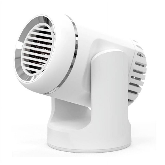 Desempañador de ventanillas de coche, calentador de coche, desempañador de coche, calentador de 12 V, calefacción en frío, secador de pelo, calentador eléctrico, blanco