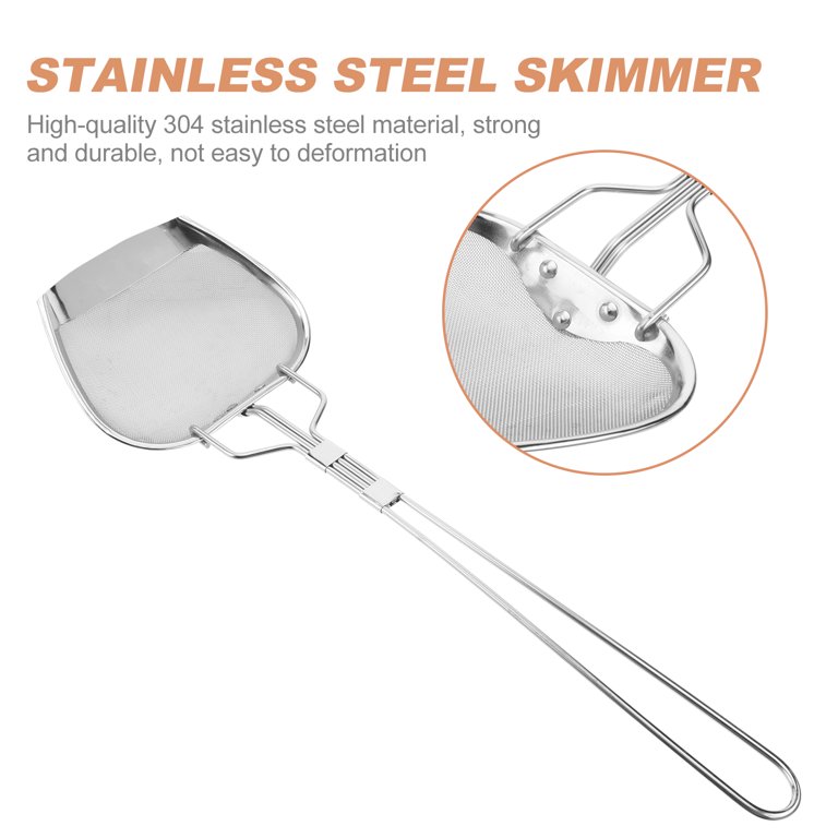 Stainless Steel Soup Strainer, 8 inch - InstaGrandma's Kitchen