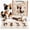 CatA A3, variant on Christmas Gnome DIY Patchwork Kit, DIY Patchwork Animal Kit – Create Your Own Adorable Animals, 3D DIY Sewing Project for Adults &Beginners, Christmas Home Decor & Gift