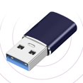 thumbnail image 3 of C Adapter to USB | Type C to USB a Converter | USB C Female to USB Male, Superspeed Data Transfer & Fast Charging, Compatible for PC Laptop, 3 of 7