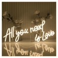 thumbnail image 1 of All You Need Is Love Letrero De Neón Para Decoración De Pared Luz Propuesta De Boda Confesión Fiesta En Casa Lámpara De Habitación Romántica 50cm×21cm, 1 of 2