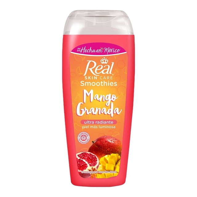 Crema corporal Real smoothies mango y granada 400 ml