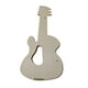 thumbnail image 1 of Adorno colgante de guitarra para pintar, ideal para motricidad fina, para manualidades de madera. Oval, 1 of 9