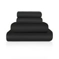 thumbnail image 3 of Superior Egyptian Cotton Deep Pocket 1500 TC Sheet Set, Queen, Black, 3 of 4