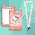 thumbnail image 4 of Cute Sanrio Hello Kitty Cartoon Cosplay Kt Cat Key Chain Pendant Work Bus Card Holder Plastic with Lanyard Student Gift Toys, 4 of 7