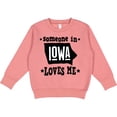 thumbnail image 2 of Inktastic Someone in Iowa Loves Me Souvenir Toddler Sweatshirt, 2 of 4