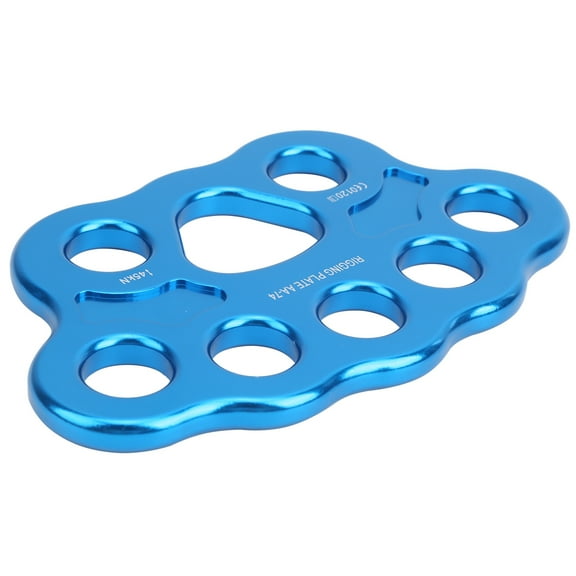 45KN 8‑Hole Rigging Plate Multi Anchor Split Divide Connector for Rock Climbing Outdoor Activities