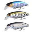 thumbnail image 2 of SPRING PARK 3pcs 53mm/4.5g Fake Bait Jigs Saltwater Artificial Bait Boat Fishing Lures Jigging Lures, 2 of 7