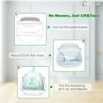 thumbnail image 6 of Drawstring Litter Liner Bags Compatible with Automatic Cat Litter Boxes 100 Count Tear Resistant Waste Drawer Liners, 6 of 6