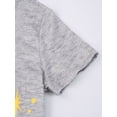 thumbnail image 6 of QEFJNO 3-12Y Kid Boys Astronaut Pajamas Little Big Boys Sleepwear Short Sleeves and Pants 2 Pieces Summer Pjs Set, 6 of 14
