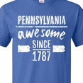 thumbnail image 4 of Inktastic Pennsylvania Awesome Since 1787 T-Shirt, 4 of 5