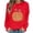 Red—Halloween Sweatshirts for Women, variant on BVOFAR Womens Halloween Sweatshirts Plus Size Pumpkin Print Pullovers Soft Classic Crewneck Long Sleeve Shirt Tops Halloween Costumes S