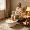 thumbnail image 5 of Bklubk Foldable Foot Bath Bucket With Handle And Lid Portable Foot Bath Spa Bucket With Massage Acupoints Portable Foot Bath Bucket Foldable Spa Bucket For Foot, 5 of 6