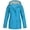 Blue, variant on Rain Jackets for Women Waterproof Plus Sizes Women Solid Rain Jacket Outdoor Plus Size Hooded Raincoat Windproof