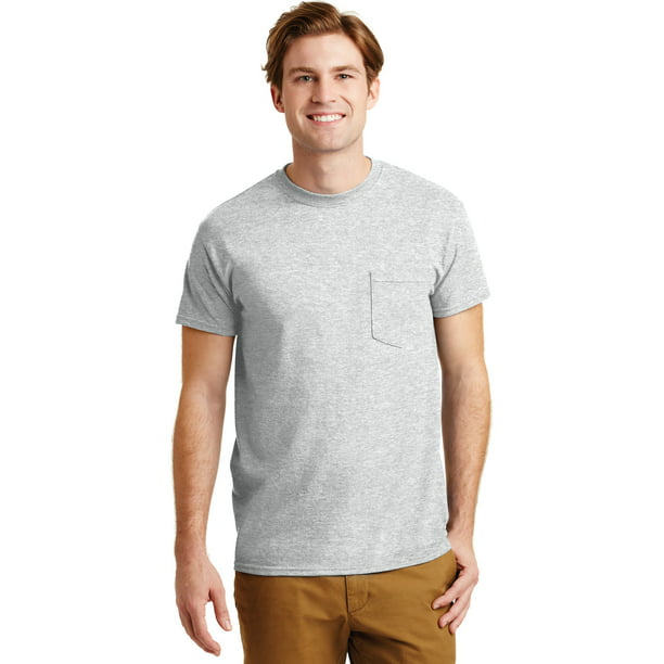 Gildan Men's DryBlend 50 Cotton/50 Poly Pocket T-Shirt 8300 - Walmart.com