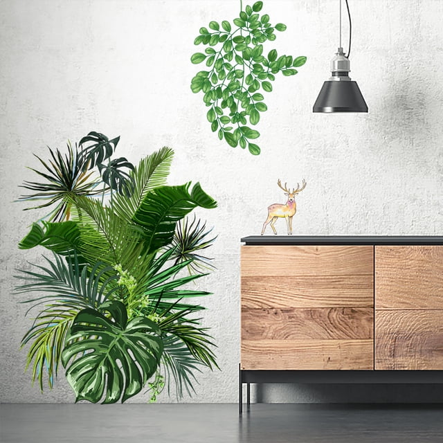 1 Juego de pegatinas de pared, pegatinas de pared realistas para guardería, pegatinas de pared para despegar y pegar, decoración del hogar, decoración artística para la familia