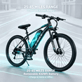 thumbnail image 6 of Versatile High-Performance 26IN 750W E-Bike, 20MPH, 45Miles, 7-Speed electric bike,36V 12ah 432Wh Battery, UL 2849., 6 of 7