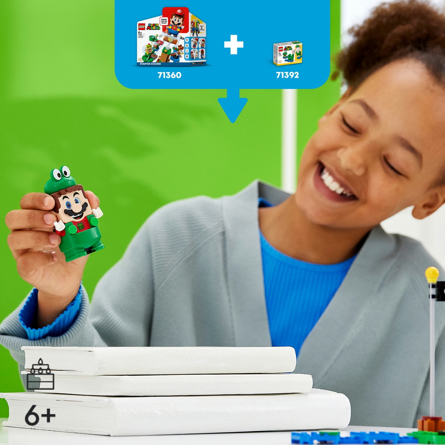 LEGO Super Mario Frog Mario Power-Up Pack Creative Nigeria Ubuy