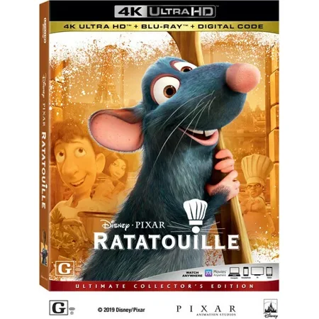 Ratatouille [New 4K UHD ] With , 4K Mastering, Ac-3/Dolby Digita