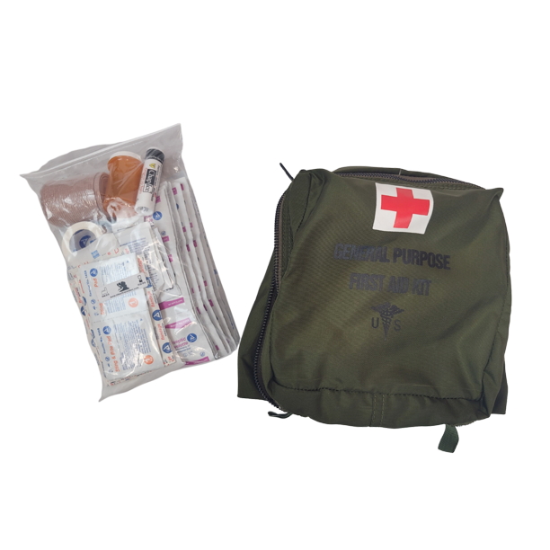 Previously Issued OD MOLLE zipup FirstAid Kit (IFAK) Pouch with