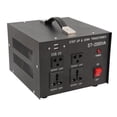 thumbnail image 2 of Voltage Transformer Step Up Buck Converter 2000W Adjustable 110V-120V 220V-240V AC Input EU Plug, 2 of 5