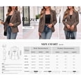 thumbnail image 4 of PRETTYGARDEN Fall Blazers for Women Business Casual | Long Sleeve Plaid Houndstooth, Notch Lapel Pockets, Oversized Blazer Outerwear, Trendy Suit Jackets, Winter Work Outfits, 4 of 10