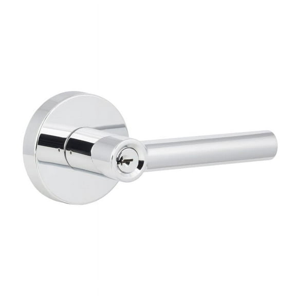 Sure-Loc Mr107 Marin Single Cylinder Keyed Entry Door Lever Set - Chrome