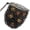 Black. Silver, variant on Medieval Chainmail Dice Bag – Leather Cord Drawstring for RPG, D&D, LARP – Durable & Stylish – Multiple Colors