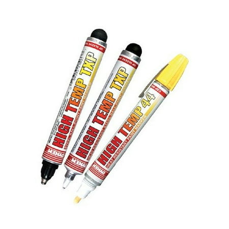 Dykem Dykem - High Temp Txp Markers Texpen High Temp Mediumpoint White: 253-17083 - texpen high temp mediumpoint white