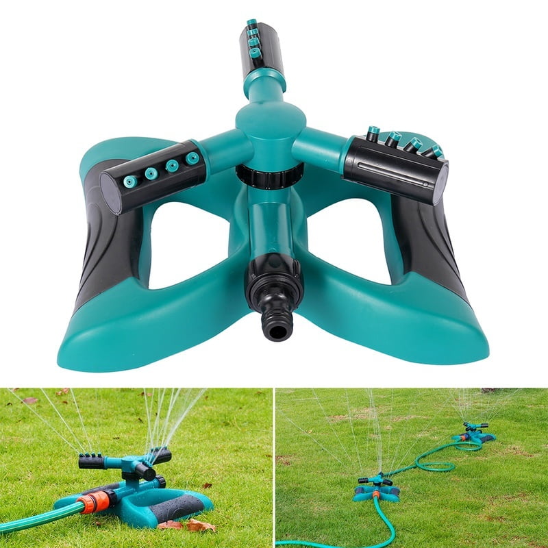 Garden Sprinkler Lawn Sprinkler System with Automatic 360 Rotation