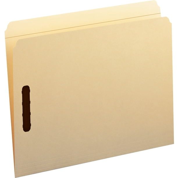 Smead Manila Fastener Folders with 2Ply Tabs 50/BX Letter (14513