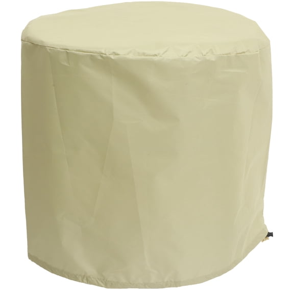 KAKOWELY Beige Garden Tea Table Cover for Outdoor Patio Furniture and Weather Resistance