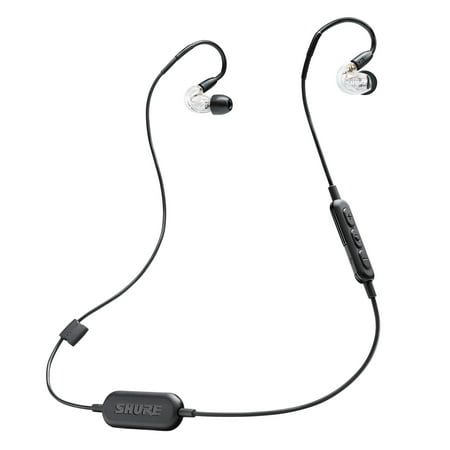 Shure SE215-CL-BT1 Sound Isolating Ear Bud Headphones Bluetooth Earphones (Best Way To Clean Earphones)