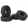 thumbnail image 1 of 4pcs 120mm Rubber Tires Replacement Part Fit For SCX10 AXI03007 D90 1/10 RC Car, 1 of 8