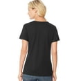 thumbnail image 2 of Women's Printed S/S V-neck T-shirt, 2 of 3